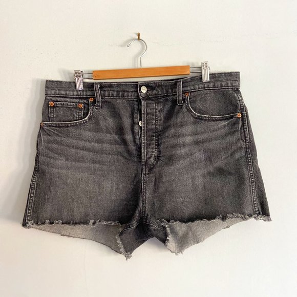 GAP Cheeky Short Sky High Black Jean Comfy Shorts - Picture 1 of 3